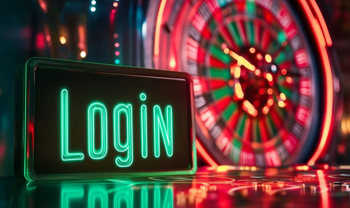 Access your ROCKETPLY Casino Account
                               